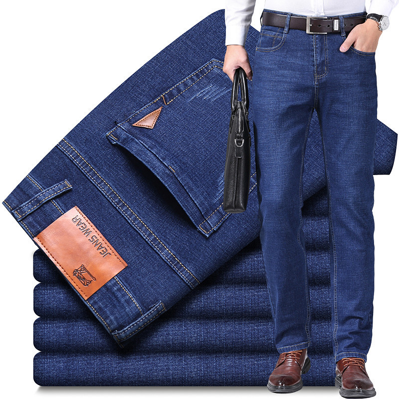 Levis Jeans 501 - Nuovi uomini leggeri di lusso elasticizzati