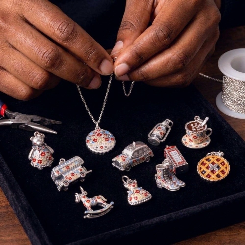 Jewelry Making London - Ciondoli in acciaio inossidabile con simpatici