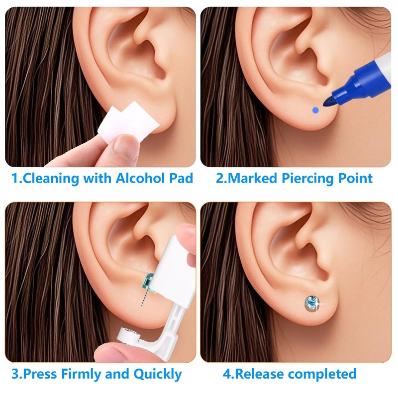 Kit per Piercing all'Orecchio  - Jewelry Making Machines recensione e prezzo