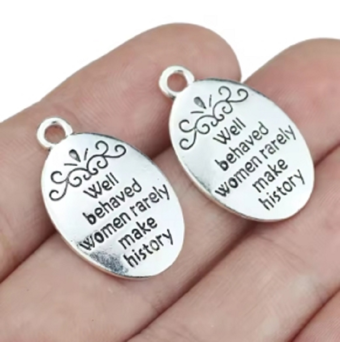 10 pz/lotto Ovale Argento Anti - Jewelry Making History recensione e prezzo