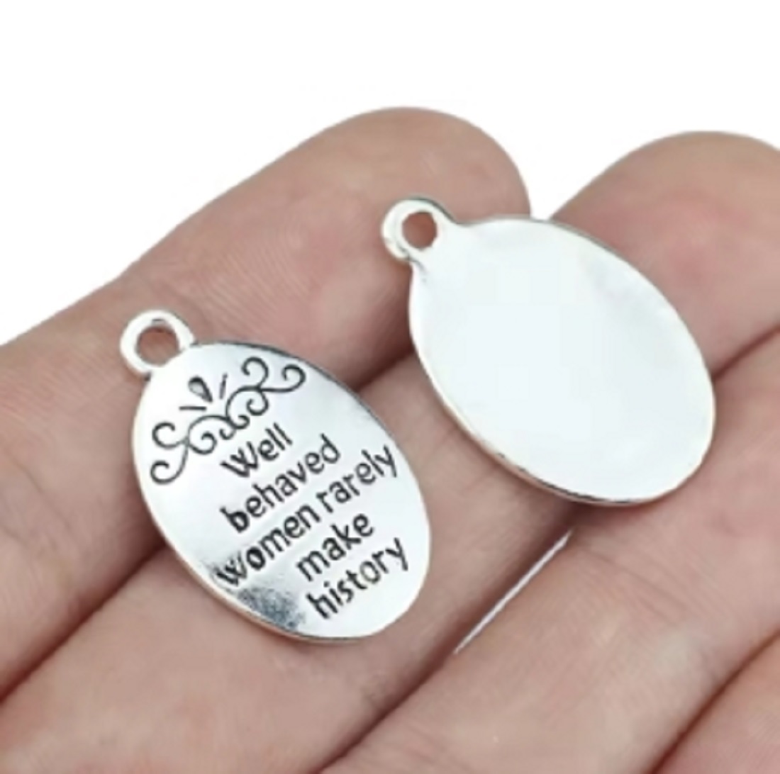 10 pz/lotto Ovale Argento Anti - Jewelry Making History recensione e prezzo