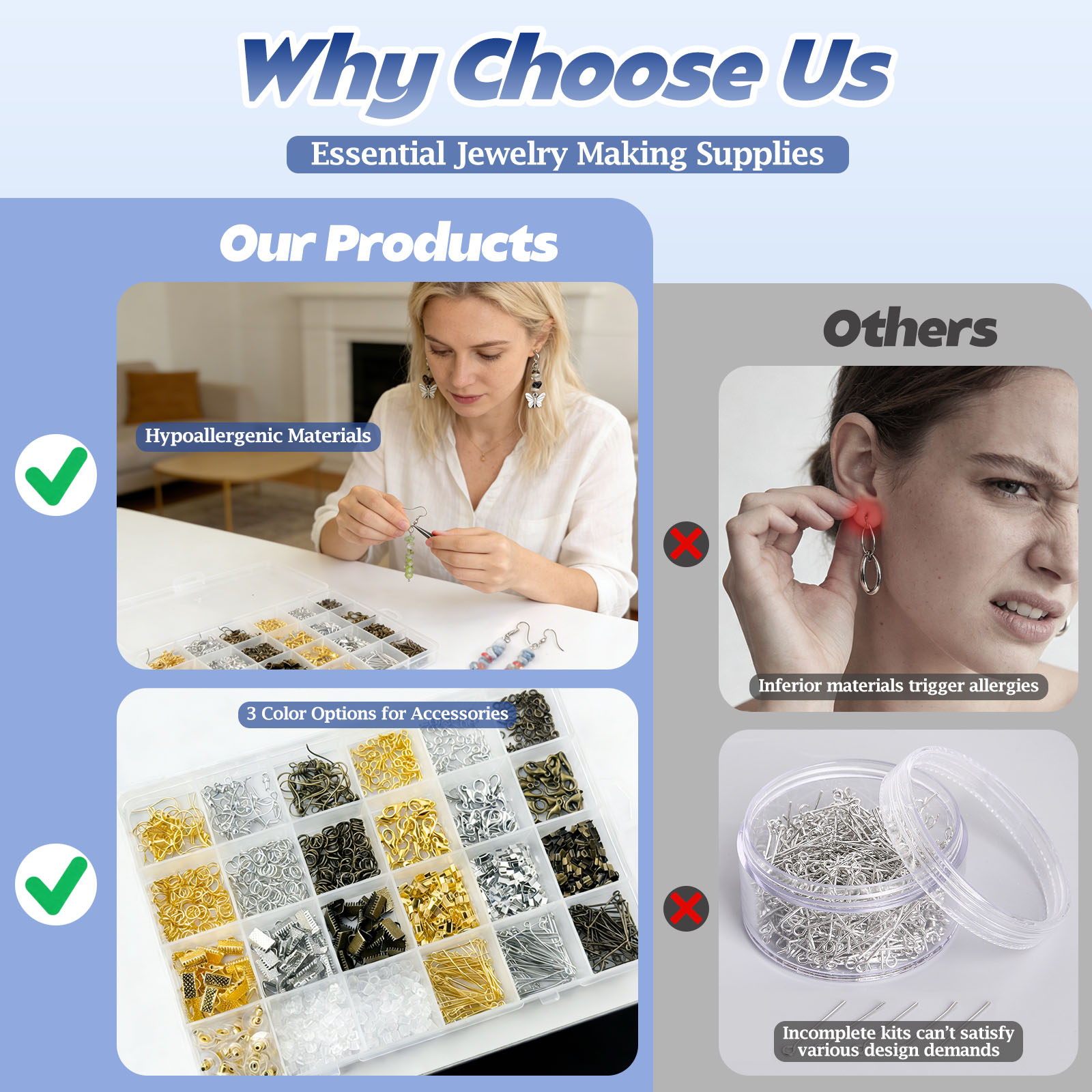 Kit per la creazione di orecch - Jewelry Making At Home recensione e prezzo